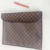 تصویر پوشه A4 چرمی و شفاف Leather and transparent A4 Folder