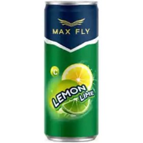 تصویر نوشیدنی انرژی زا مکس فلای Max Fly مدل Lemon Lime لیمویی 500 میل 