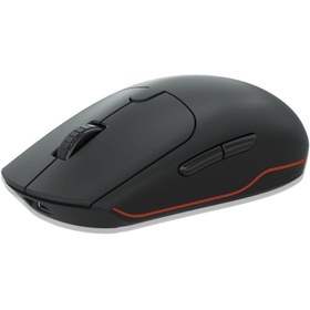 تصویر ماوس Porodo 2 in 1 2.4G Wireless Office Mouse – Black 