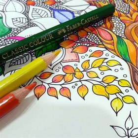 تصویر مداد رنگی 24 رنگ کلاسیک فابرکاستل جعبه فلزی ا Faber-Castell Classic 24 Color Pencils Faber-Castell Classic 24 Color Pencils