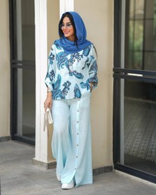 تصویر ست شومیز و شلوار زنانه مدل رویسا 