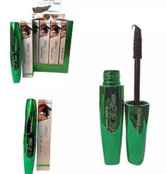 تصویر ریمل رومنس ژله ای ماسکارا رنگ سبز Rimel romans
