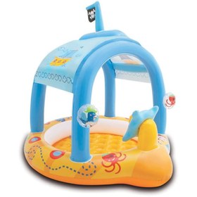 تصویر استخر بادی کودک با سقف 57426