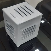 تصویر کاور بلندگو سفید بزرگ (رنگ کوره) 