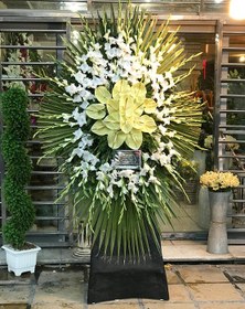 تصویر تاج گل ترحیم کد 842 