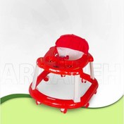 تصویر روروئک با تشک نوزادطرح پانی برند ارابه (پس کرایه) 