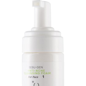 تصویر فوم شستشوی صورت ژنو بایوتیك  مدل ضد آكنه 150 میل Geno Biotic Sebu Gen Anti Acne Cleansing Foam 150 ml