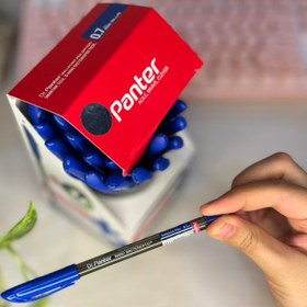 تصویر خودکار آبی پنتر Blue pen