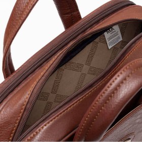 تصویر کیف اداری مدل تک - عسلی 