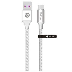 تصویر کابل تبدیل USB به USB-C پرووان (ProOne) مدل PCC265C طول 3 متر 