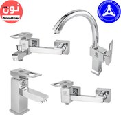 تصویر شیرالات قهرمان مدل فلت رویال ghahreman Royal flat taps