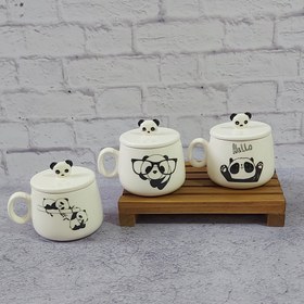 تصویر نیم ماگ پاندا 