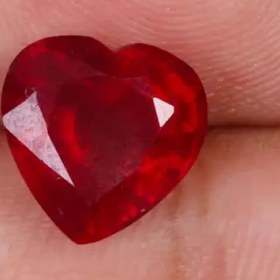 تصویر نگین یاقوت سرخ کد 30130 ruby stone