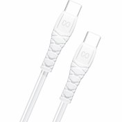 تصویر کابل شارژ تایپ سی به تایپ سی مدل SH280C برند SHOOSH 