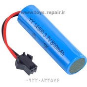 تصویر باتری ۱۴۵۰۰ با ولتاژ ۳.۷ ماشین کنترلی 