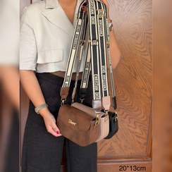 تصویر کیف دوشی بند طرح دار کد 662 