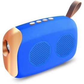تصویر اسپیکر بلوتوثی رم و فلش خور F30 ا F30 Wireless Portable Speaker F30 Wireless Portable Speaker