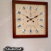 تصویر ساعت دیواری تمام چوب سنگین (درجه 1 ) مارال 