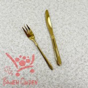 تصویر کارد و چنگال طلایی دونا 