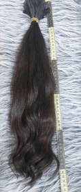 تصویر مو طبیعی ۵۰ سانت خام Natural hair 50 cm