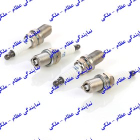 تصویر شمع موتور پراید انژکتور تک پلاتین عظام Single Platinum Injector Pride engine spark plug