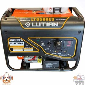 تصویر موتور برق لوتین 5.5 کیلو وات استارتی مدل LT6500ES LUTIAN genertor LT6500ES