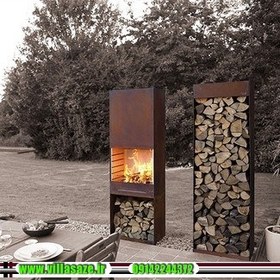 تصویر آتشدان ویلایی کد 235 