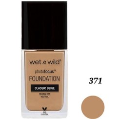 تصویر کرم پودر وت ان وایلد مات مات - Classic beige 371 wet n wild