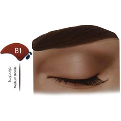 تصویر کیت رنگ ابرو شماره B1 بلوند متوسط 30ml ویتامول Eyebrow Color Kit B1