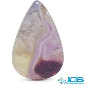 تصویر نگین سنگ فلوریت اشک 