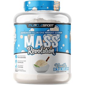 تصویر مس گینر ماسل اسپرت MASS REVOLUTION MASS GAINER MuscleSport 