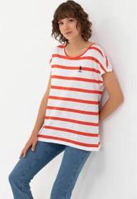 تصویر تی شرت اورجینال زنانه برند U.S. Polo Assn کد G082SZ011.000.1602467 