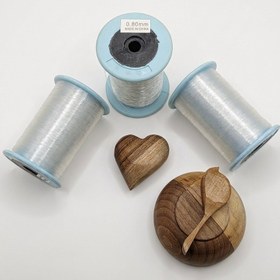 تصویر نخ نامرئی ماهیگیری سایز۸ 