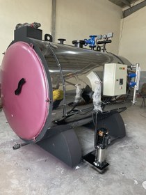 تصویر دیگ بخار 1.5 تن با طراحی 10 بار فشار کاری Boiler 1.5Ton