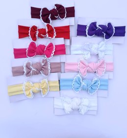 تصویر هدبند گرهی دور نوار 