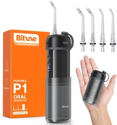 تصویر واترجت دندان بیت‌وی مدل P1 جمع‌وجور با شارژ ۴۰ روزه 