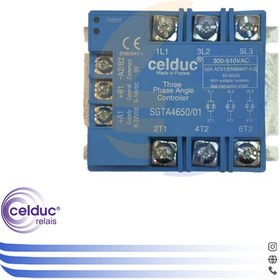 تصویر کنترلر نسبی سه فاز SGTA4650 سلدوک Celduc 