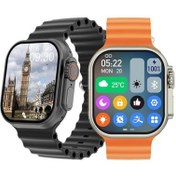 تصویر ساعت هوشمند i8 ultra max - تیتانیومی همراه 7 بند ا smart watch i8 ultra max wear fit pro smart watch i8 ultra max wear fit pro