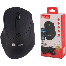 تصویر ماوس بی سیم پرووان مدل PMW80 proone pmw80 wireless mouse