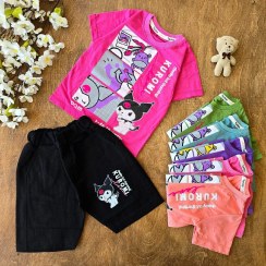 تصویر ست تیشرت وشلوارک کرومی 