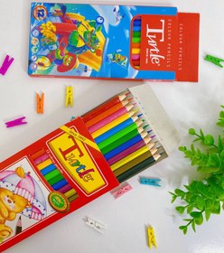 تصویر مداد رنگی ۱۲ رنگ Turtle 