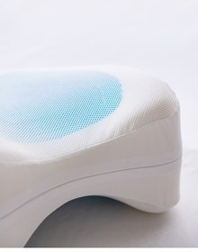 تصویر بالش عملکردی آدری سفید 25X15X25 سانتی متر Madame Coco 