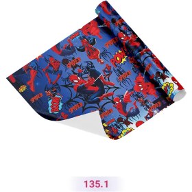 تصویر کاغذ کادو طرح مرد عنکبوتی (کد 135.1) 