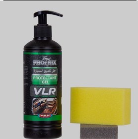 تصویر ژل محاظ سه کاره VLR فونیکس محافظ لاستیک ،داشبورد و قطعات پلاستیکی ماشین VLR Phoenix triple protection gel protects rubber, dashboard and plastic parts of the car