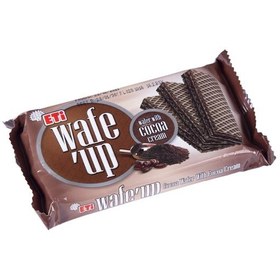 تصویر ويفر شکلاتی دارک ويف آپ 24 عددی ETI مدل Wafe Up Wafer With Dark Chocolate Cream Eti Wafe'Up Dark Chocolate Wafer 24packs