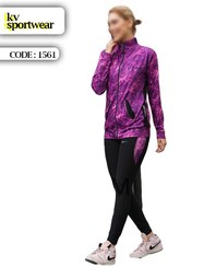 تصویر ست سویشرت شلوار ورزشی زنانه کد 006 womens sweatshirt and sports pants set code 006