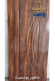 تصویر درب چوبی HPL طرح ماهور یوسمیت 