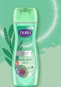 تصویر شامپو بدن دورو DURU KAKTUS CICEGI با عطر گل کاکتوس 450 میل Duru duş Jeli