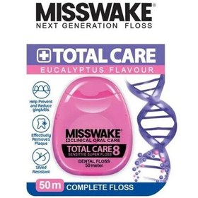 تصویر نخ دندان میسویک Misswake مدل Total Care کاهش پوسیدگی دندان ضد حساسیت دهان و لثه 14329526 