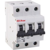 تصویر کلید و فیوز مینیاتوری سه فاز 